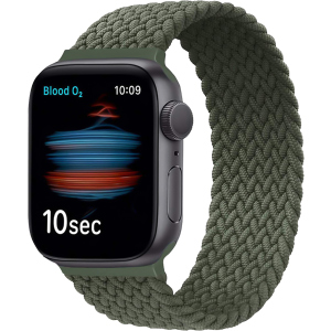 Ремешок Promate Fusion-44S для Apple Watch 42-44 мм 1/2/3/4/5/6/7/SE Green (fusion-44s.green) в Ивано-Франковске