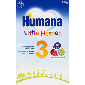 Молочная сухая смесь Humana Little Heroes 3 350 г (4031244705167) лучшая модель в Ивано-Франковске