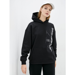 Худи Calvin Klein Jeans Vertical Monogram Hoodie J20J216929-BEH L Pvh Black (8719854846277) ТОП в Ивано-Франковске