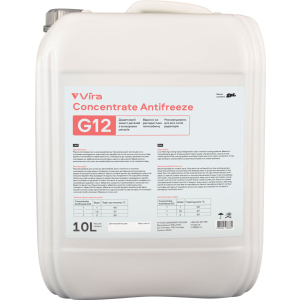 Жидкость охлаждающая Vira Concentrate Antifreeze G12 красная 10 л (VI4001) лучшая модель в Ивано-Франковске