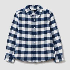 Рубашка OVS 1321585 116 см Blue/White Check (8059301869313)