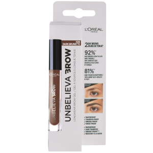 Гель для бровей L’Oreal Paris Unbelieva Brow 108 Темно-коричневый 3.4 мл (3600523674626) лучшая модель в Ивано-Франковске