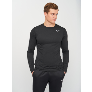 Рашгард Mizuno Impullse Core LS Tee J2GA752009 XL Чорний (5054698296196)