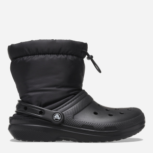 Сапоги Crocs Classic Lined Neo Puff Boot 206630-060-M5W7 37 23.8 см Black/Black (191448591523) лучшая модель в Ивано-Франковске