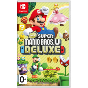 Гра New Super Mario Bros. U Deluxe для Nintendo Switch (Картридж, English version) (45496423810) краща модель в Івано-Франківську