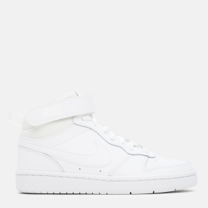 Кроссовки детские Nike Court Borough Mid 2 (Gs) CD7782-100 35 (4Y) Белые (193152386495) ТОП в Ивано-Франковске