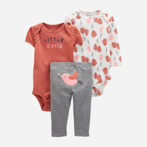 Комплект (боди 2 шт + штанишки) Carters 1L762710 61-69 см Multicolor (194135316423) в Ивано-Франковске