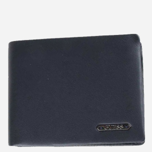 Гаманець чоловічий шкіряний Guess Tyler Billfold W/S Flap W/Cp SM2663LEA24-BLU Темно-синій (8000702444261) рейтинг