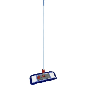 Швабра Wermop 120 см із насадкою Extra Cotton Wet Mop 40 см Синя (SA0004) ТОП в Івано-Франківську