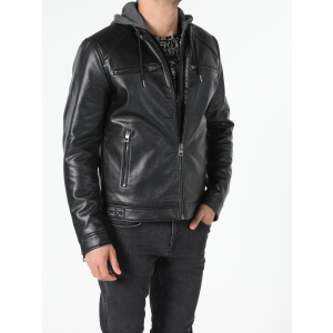 Куртка из искусственной кожи Colin's CL1053007BLK XL Black в Ивано-Франковске