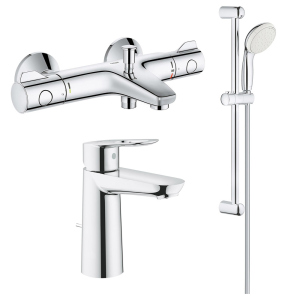 Набор смесителей Grohe Grohtherm 800 + BauLoop 34550TM лучшая модель в Ивано-Франковске