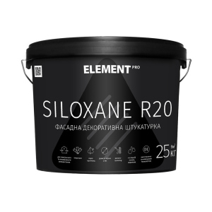 Фасадна штукатурка ELEMENT PRO SILOXANE R20 25 кг Прозора в Івано-Франківську