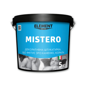 Декоративна штукатурка MISTERO ELEMENT DECOR 15 кг пластичний універсальний матеріал для оформлення інтер'єру в Івано-Франківську