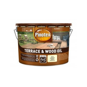 PINOTEX TERRACE & WOOD OIL Тонована атмосферостійка деревозахисна олія 10 л краща модель в Івано-Франківську