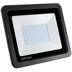 Прожектор светодиодный Eurolamp SMD 50W 6000K черный с радиатором (LED-FL-50/6) в Ивано-Франковске