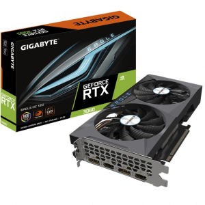 Видеокарта Gigabyte GeForce RTX 3060 EAGLE OC 12GB GDDR6 (GVN3060EAGLEOC12GD) в Ивано-Франковске