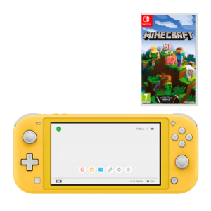 Набір Консоль Nintendo Switch Lite 32GB Yellow Новий + Гра Minecraft Nintendo Switch Російська Озвучка Новий ТОП в Івано-Франківську