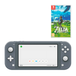 Набір Консоль Nintendo Switch Lite 32GB Grey Новий + Гра The Legend of Zelda Breath of The Wild Nintendo Switch Російська Озвучка Новий в Івано-Франківську