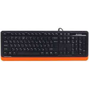 Клавіатура провідна A4Tech FKS10 USB Orange (4711421963398)