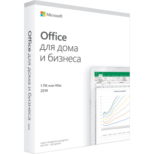 Microsoft Office Для дома и бизнеса 2019 для 1 ПК P6 (c Windows 10) или Mac (FPP - коробочная версия, украинский язык) (T5D-03369) в Ивано-Франковске