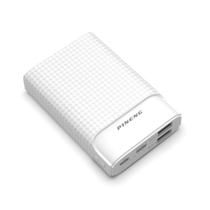 Внешний аккумулятор Power Bank Pineng PN-986 PD QC3.0 10000 mAh 2 Input & 2 Output White в Ивано-Франковске