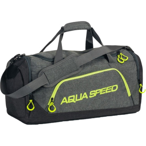 Сумка спортивна Aquaspeed DUFFEL BAG 6732 55x26x30 cм Сіро-зелений (5908217667328) в Івано-Франківську