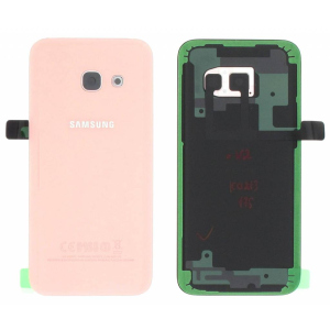 Задня кришка Samsung A320 (A3 2017) Pink, GH82-13629D Service Original