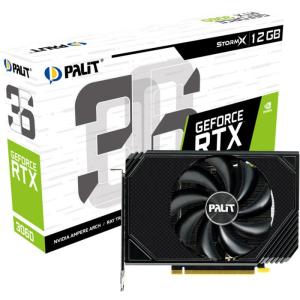 Відеокарта Palit Nvidia GeForce RTX 3060 STORMX 12GB (NE63060019K9-190AF) в Івано-Франківську