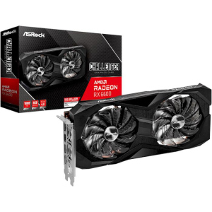 Відеокарта ASROCK Radeon RX 6600 Challenger D 8GB (RX6600 CLD 8G) (RX 6600 CLD 8G)