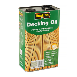 Олія для терас Rustins Decking Oil Безбарвна 5 л в Івано-Франківську