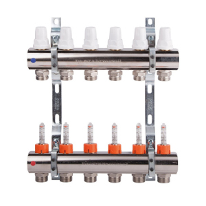 Колектор Icma 1" 6 виходів, з витратоміром №K013 ТОП в Івано-Франківську