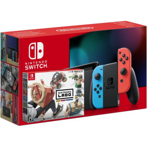 Nintendo Switch Neon Blue-Red (Upgraded version) + Nintendo Labo: Vehicle Kit в Івано-Франківську