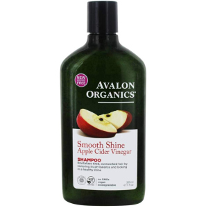 Шампунь для гладкости и сияния волос Avalon Organics Яблочный уксус 325 мл (654749351352) лучшая модель в Ивано-Франковске