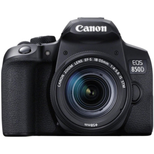 Фотоаппарат Canon EOS 850D 18-55mm IS STM Black (3925C016AA) Официальная гарантия! лучшая модель в Ивано-Франковске