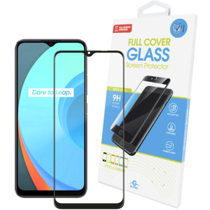 Захисне скло Global Full Glue для Realme C11 Black ТОП в Івано-Франківську