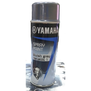 Фарба човнового двигуна SPRAY PAINT BLUISH GREY METAL1 400ml YAMAHA (YMM30400GM10) краща модель в Івано-Франківську