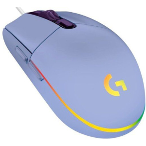 Мышь Logitech G102 Lightsync USB Lilac (910-005854) лучшая модель в Ивано-Франковске