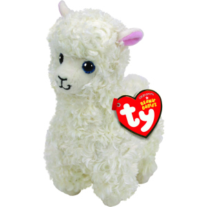 М'яка іграшка TY Beanie Babies Біла лама Lily 25 см (8421963164) рейтинг