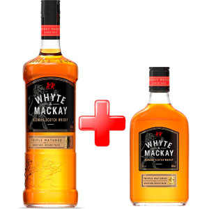 Віскі Whyte&amp;Mackay 1 л 40% + Віскі Whyte&amp;Mackay 0.35 л 40% (5010196348263) краща модель в Івано-Франківську