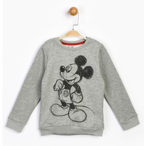 Світшот Disney Mickey Mouse MC17214 122 см Сірий (8691109860194) в Івано-Франківську