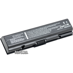 хороша модель Акумулятор PowerPlant для Toshiba Satellite A200 Black (10.8V/5200mAh/6Cells) (NB00000007)