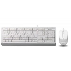 Комплект A4Tech F1010 White ТОП в Івано-Франківську