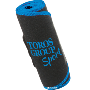 Пояс неопреновий Торос-Груп для схуднення Тип-250-4 Black-Blue (4820114089090) надійний