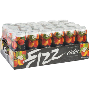 Упаковка сидру Fizz Apple 4.5% 0.5 л x 24 банки (4740098084440) в Івано-Франківську