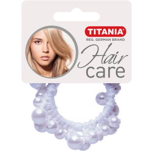 хорошая модель Резинка для волос Белая Titania 8171 (8171)