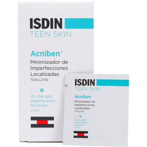 Влажные салфетки Isdin Teen Skin Acniben 30 шт (8470001509833) ТОП в Ивано-Франковске