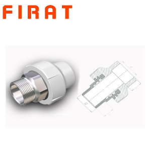 Муфта Firat PPR 50 наружня 1 1/2" лучшая модель в Ивано-Франковске