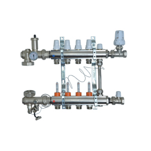 Колектор для теплої підлоги Icma A2K0113 на 5 контурів A2K0113-5 рейтинг