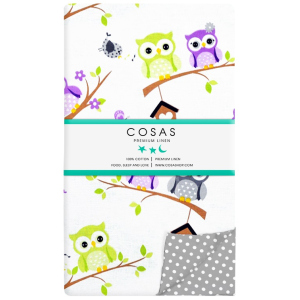 Пододеяльник Cosas Owl Color Dots 110х140 (4822052058732) лучшая модель в Ивано-Франковске