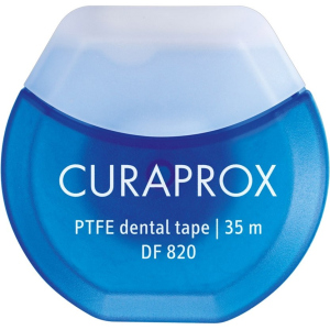 Зубна нитка Curaprox тефлонова з хлоргексидином 35 м (7612412820003/7612412428285) ТОП в Івано-Франківську